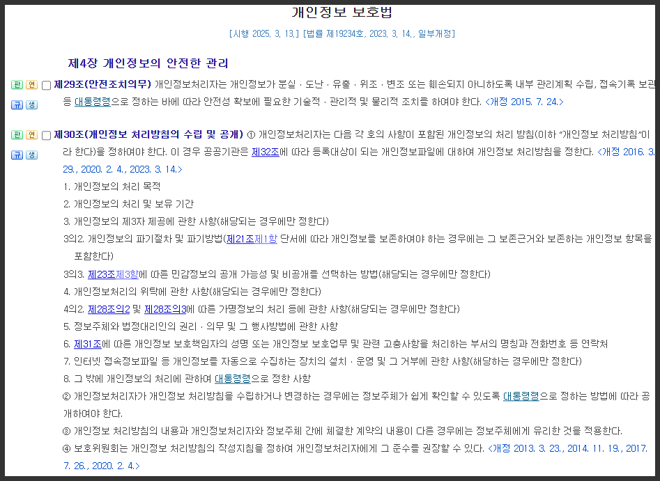 개인정보보호법