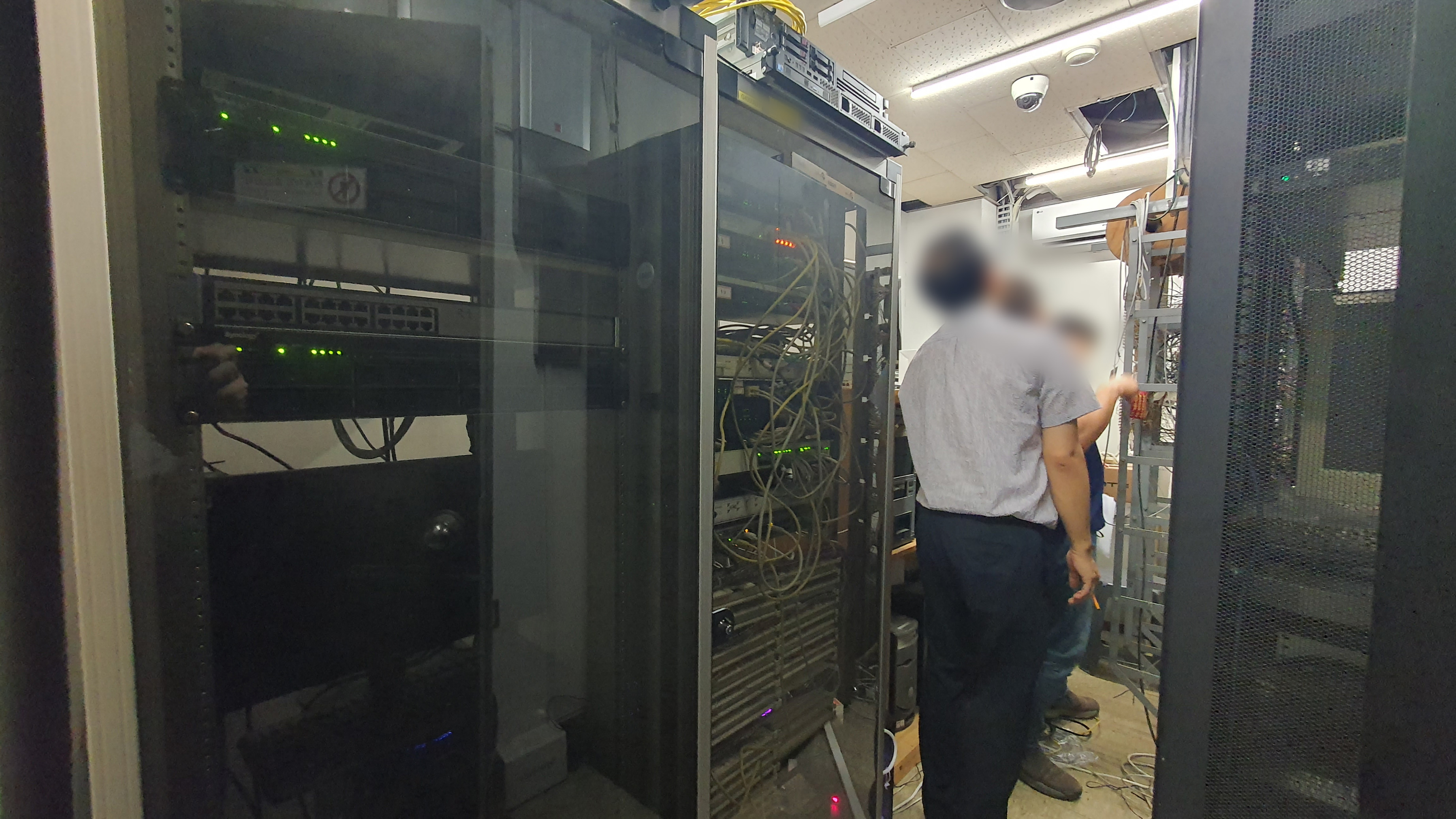 네트워크 실사,네트워크 분석,기업 실사,사무실 실사,