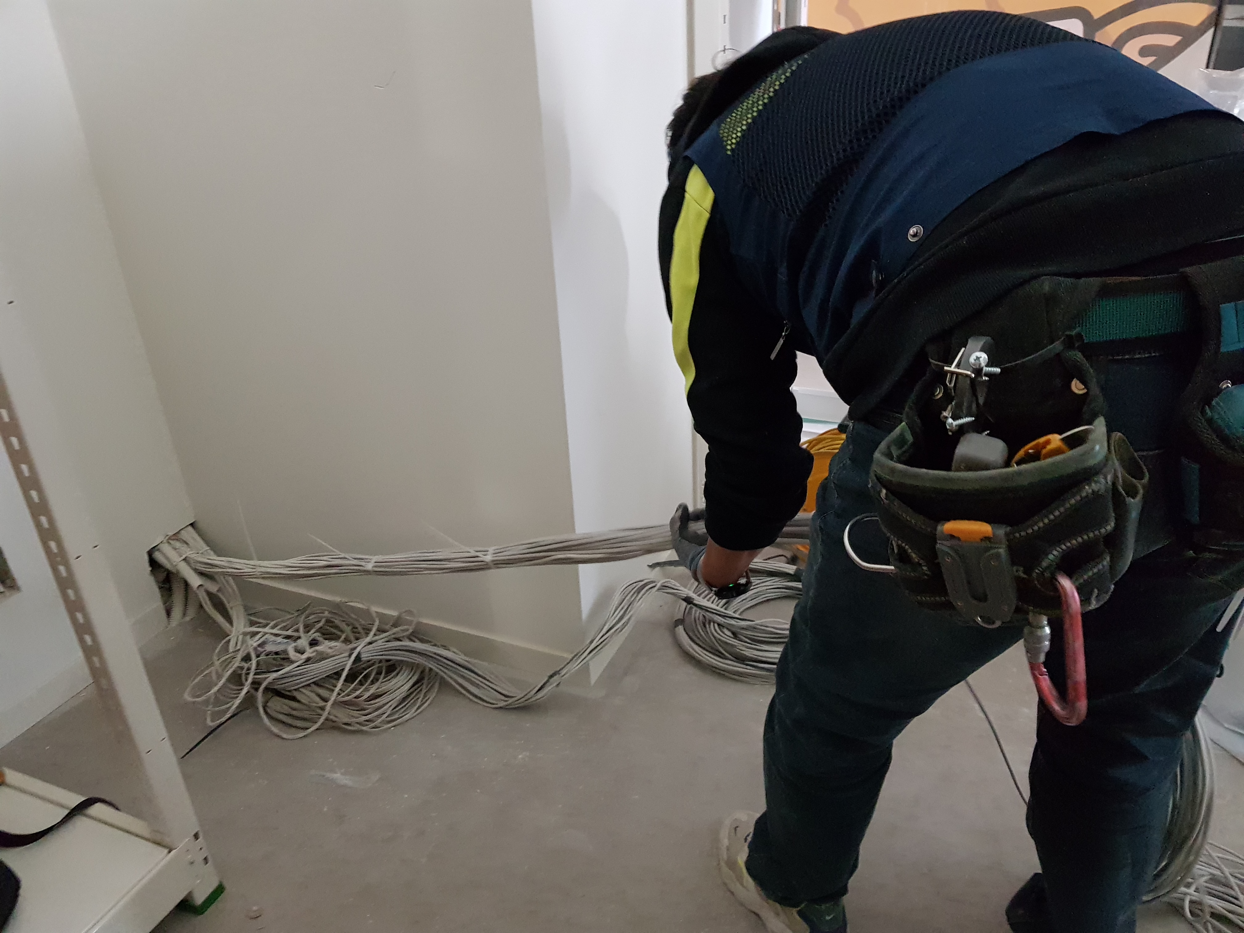 케이블포설, 랜케이블포설