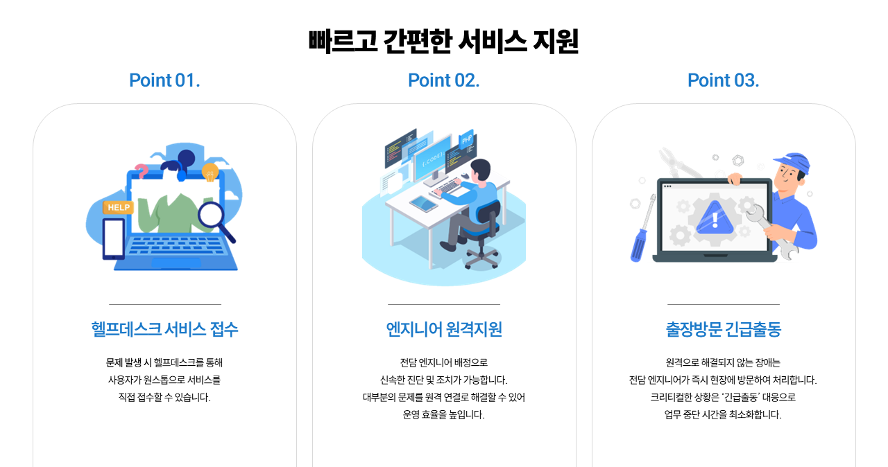 유지보수서비스, 대전유지보수, 서울유지보수, 부산유지보수, 파주유지보수
