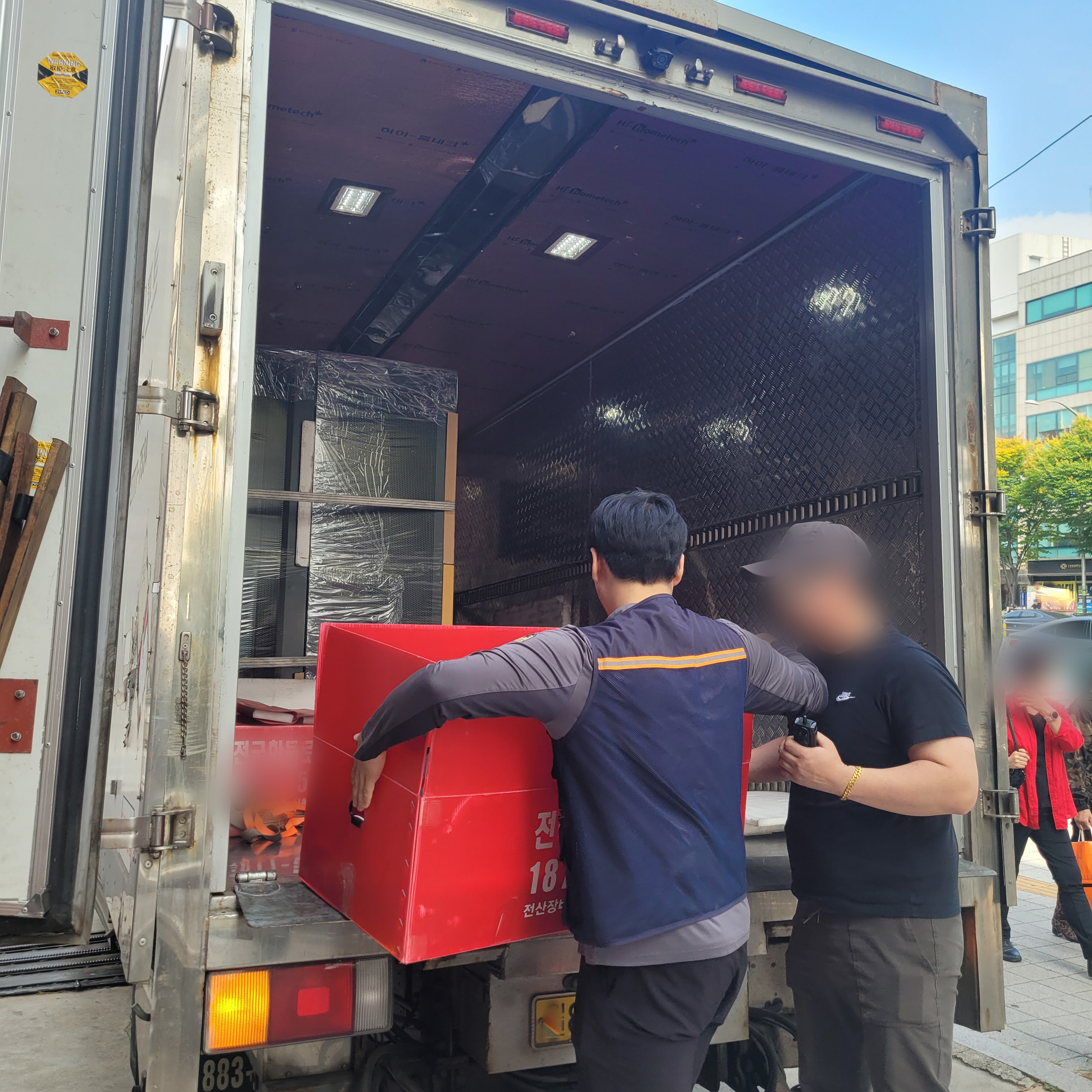 무진동차량, 서버 이전 차량, 서버랙 이전 차량, 