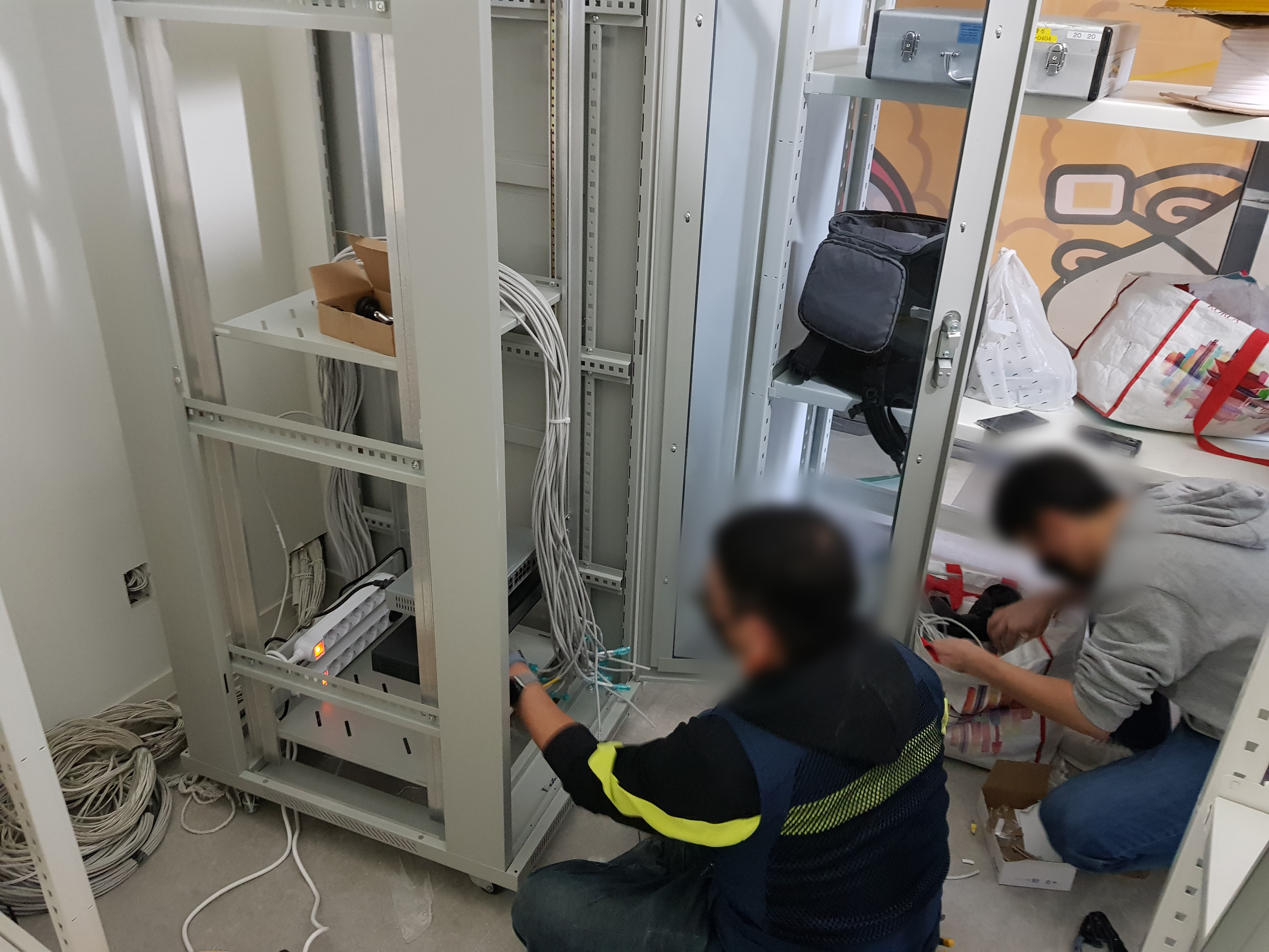 서버랙구축, 서버실구축