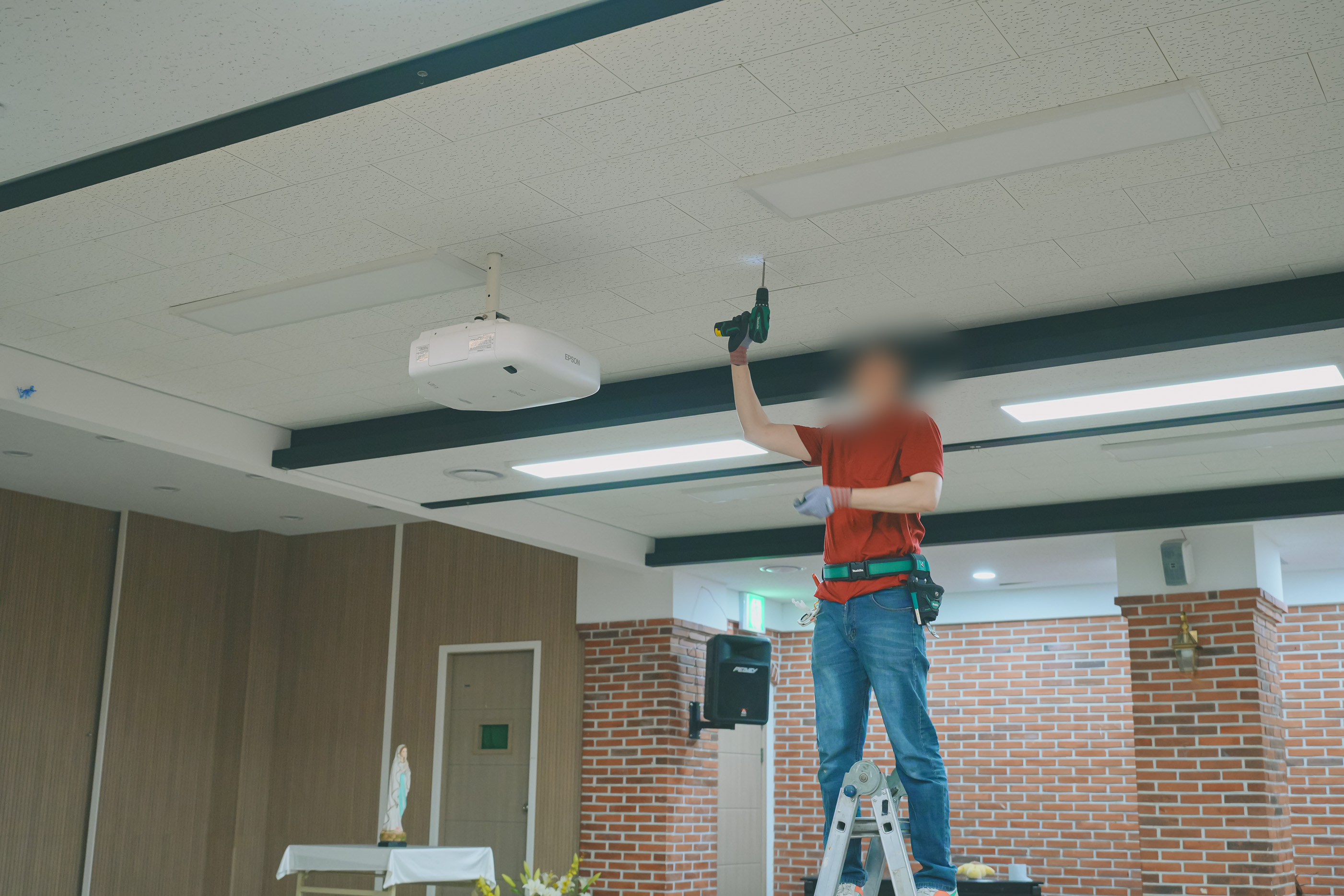 천장형 와이파이,천장형 wifi, 천장시공